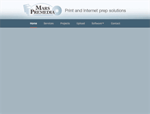Tablet Screenshot of marspremedia.com